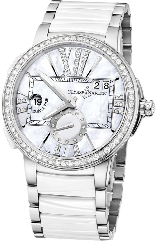 Ulysse Nardin Executive Dual Time Lady 243-10B-7/391